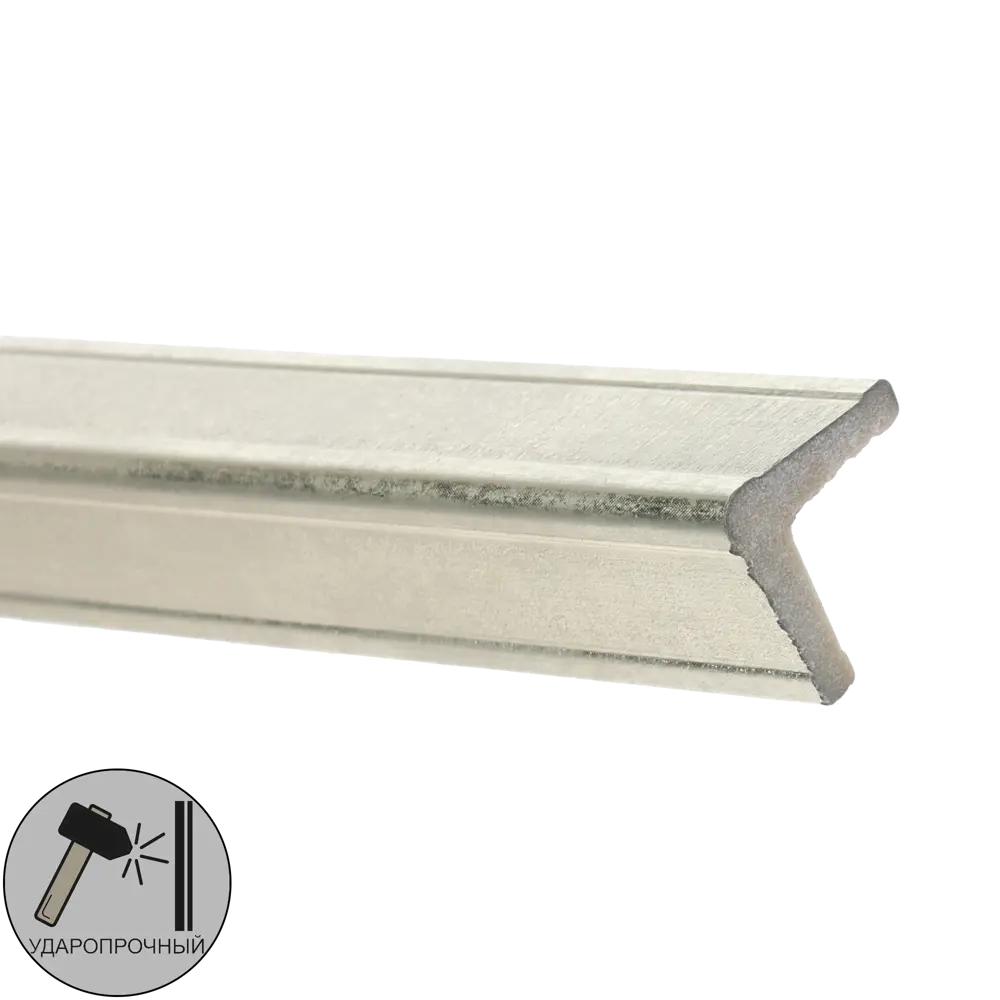 Молдинг угловой полистирол Decomaster 116s-937 серый 22x22x2000 мм STLM-2153093