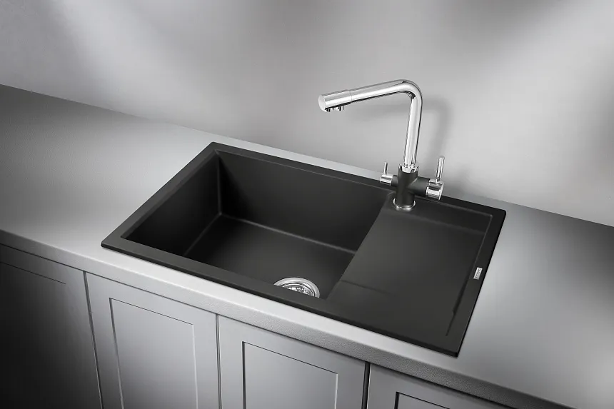 7805, ТУРМАЛИН, кухонная мойка, кварц GRANULA 7805-ST180