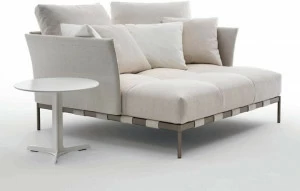 Saba Italia Садовая кровать из ткани Pixel light