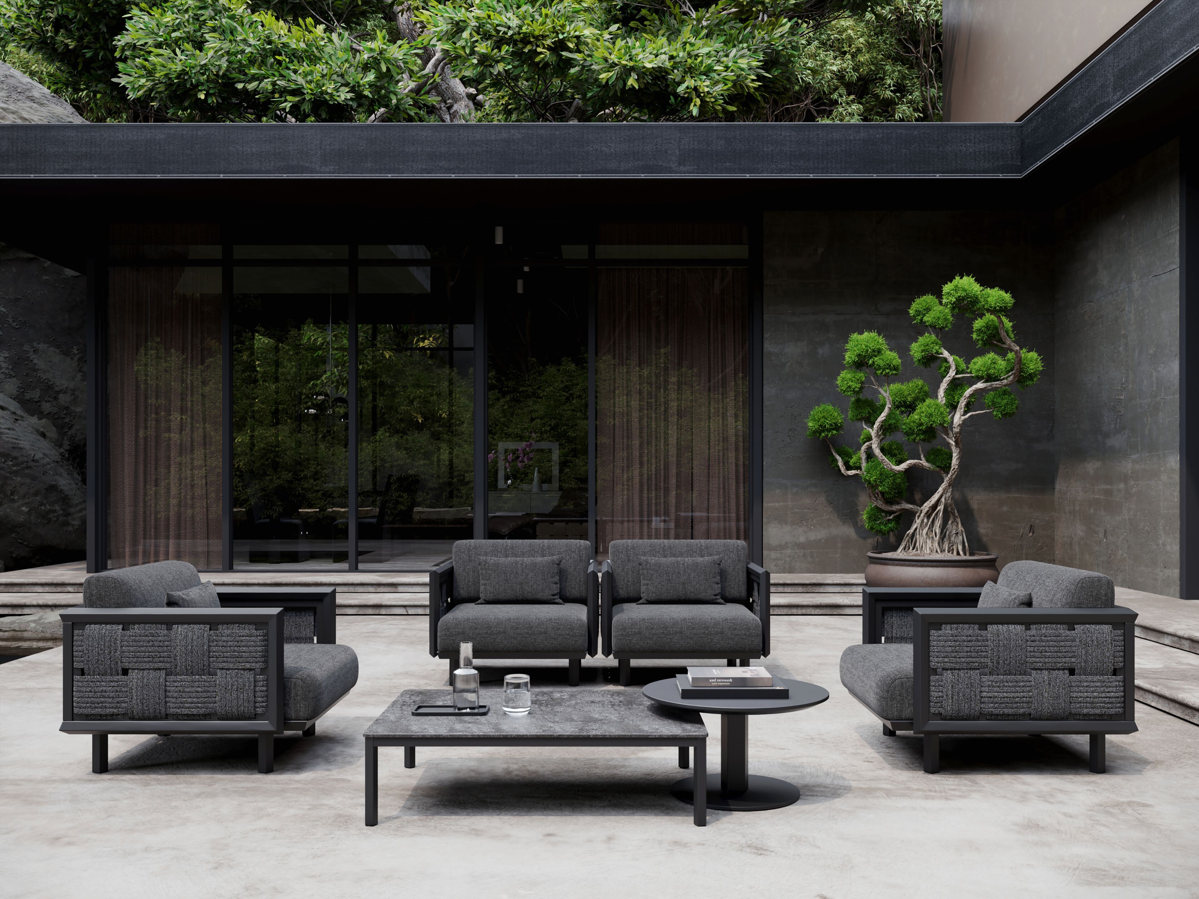 Алюминиевый низкий садовый столик SNOC Éclat ARCH-00016123 - Вид №4