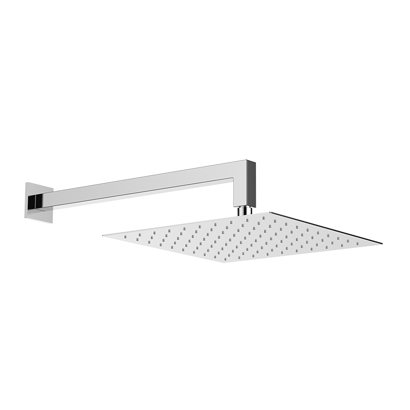 05027010 PREMIUM Тонкий Showerhead + Квадратный вооружить Бронированный Хром GRB MIXERS 