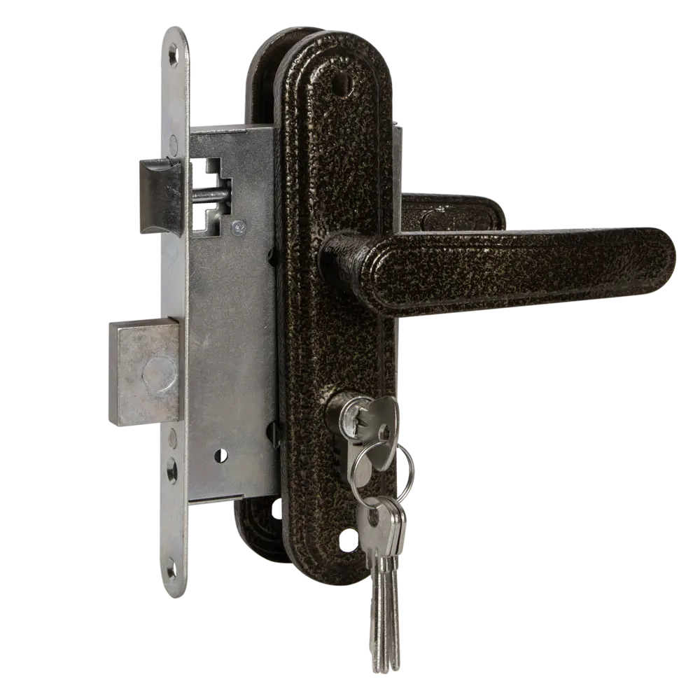 Врезной замок АБСОЛЮТ ЗВ4-3.03 бронза для входных дверей 89057053 STLM-0894785