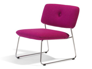 Съемное кресло для салазок из ткани