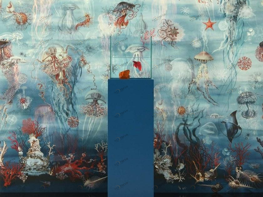 LELIEVRE Виниловые обои с пейзажами Jean paul gaultier - un monde parfait 3325