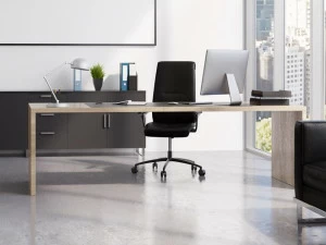 Elitable Рабочий стол из фанерованной древесины Star