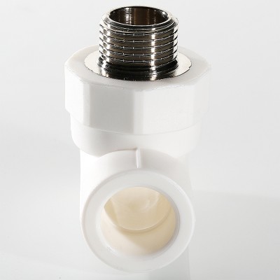 VTp.733.0.02005 Фитинг полипропиленовый – тройник с переходом на наружную резьбу Valtec 20 мм х 3/4"  - Вид №6