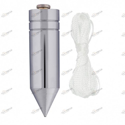 Отвес цилиндрический 300 гр шнур 5 метр Matrix 12640