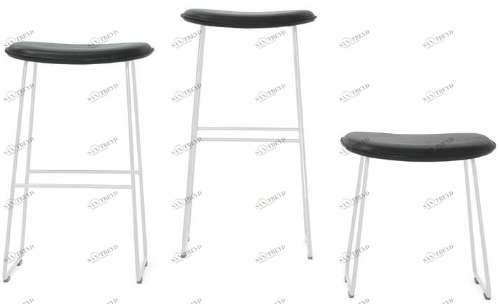 Cappellini Стул с обивкой из кожи или ткани sun-id-1378058