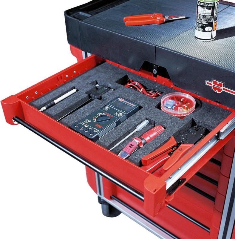 Würth Металлическая тележка для инструментов с ящиками Arredamenti industriali e per magazzini 0962602270 - Вид №3