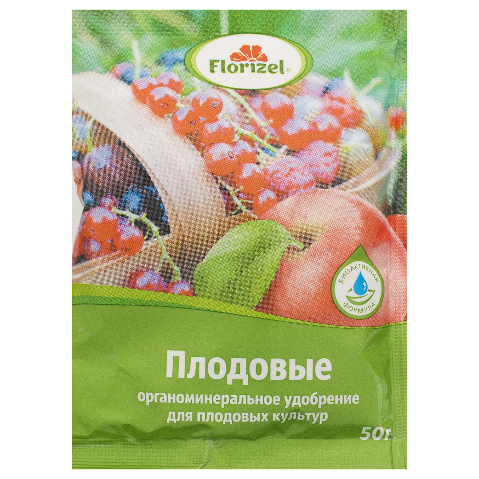 18398871 Удобрение Florizel органическое минеральное для плодовых 0.05 кг Santreyd 