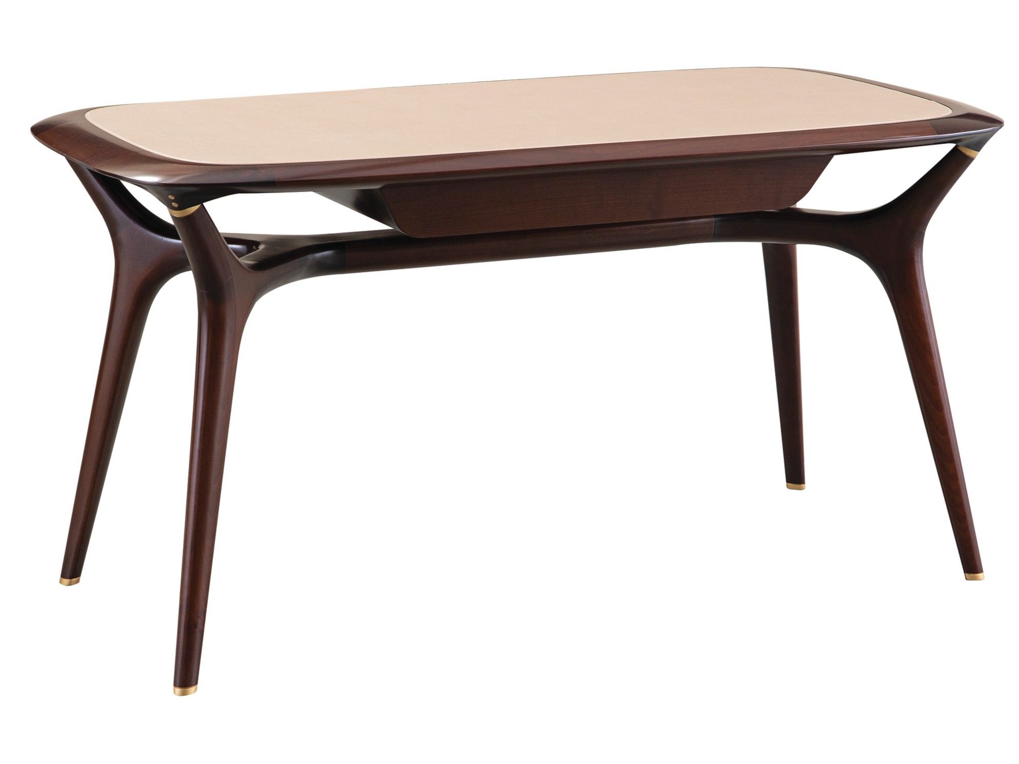 Прямоугольный вишневый стол с ящиками ROCHE BOBOIS Лебедка ARCH-00130527