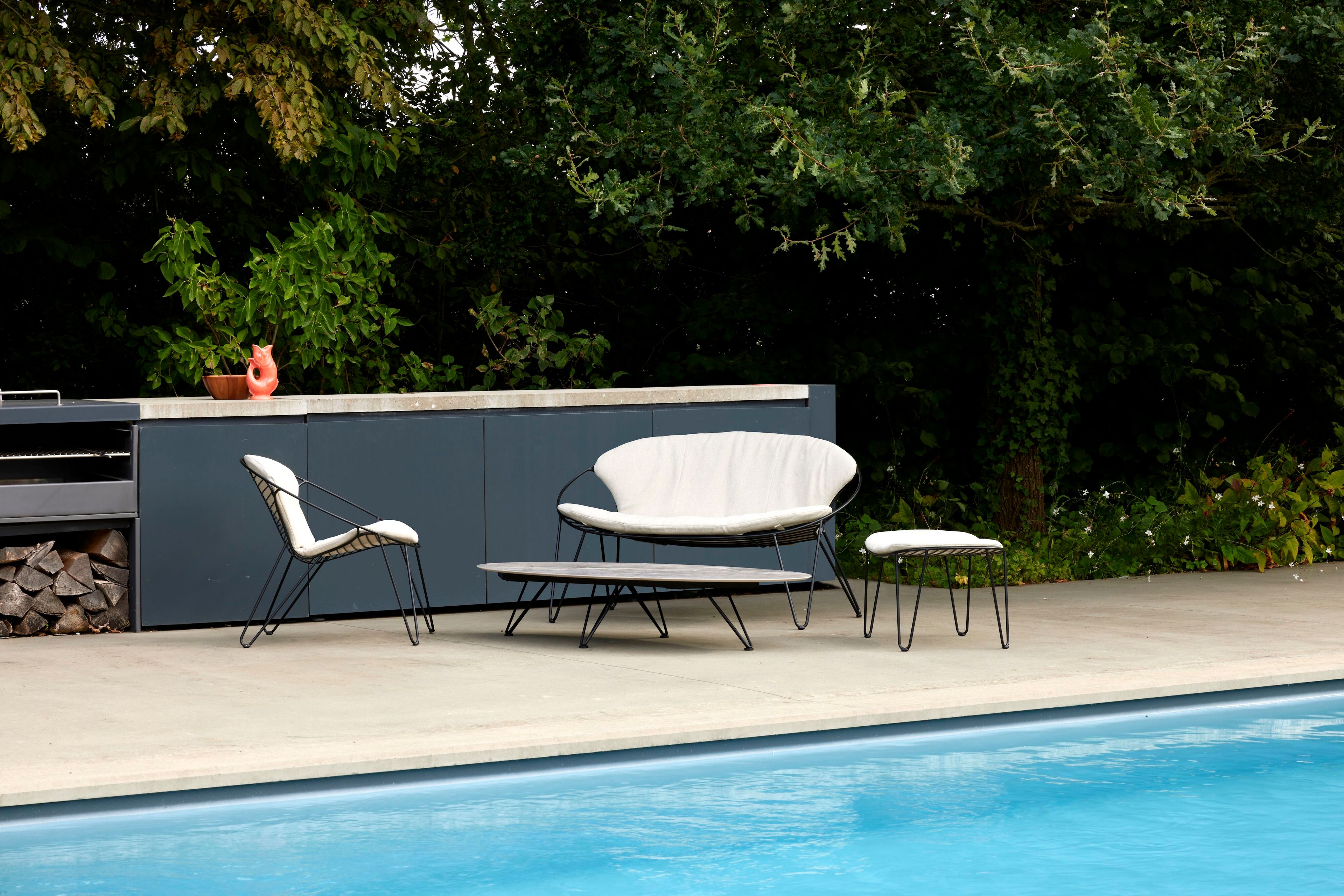 Садовый диван из нержавеющей стали Joli ARCH-00089512 - Вид №8