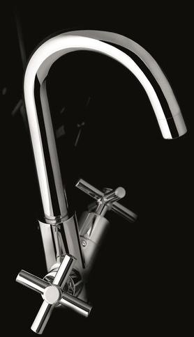 Fir Italia Смеситель для раковины на столешнице с одним отверстием Cora 35 3513195 - Вид №1