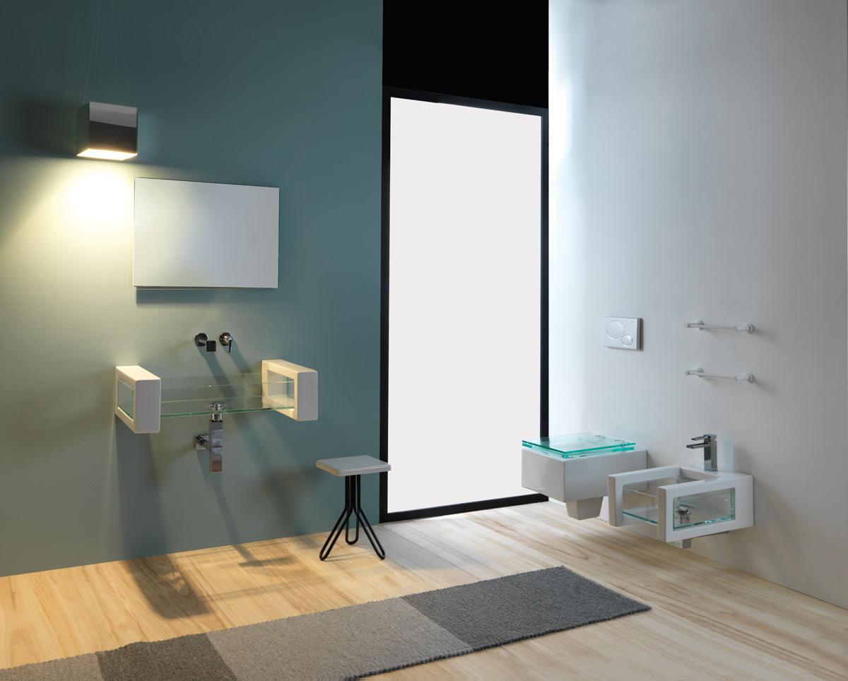 GLBISO13 Подвесное биде настенное GSG CERAMIC GLASS - Вид №3