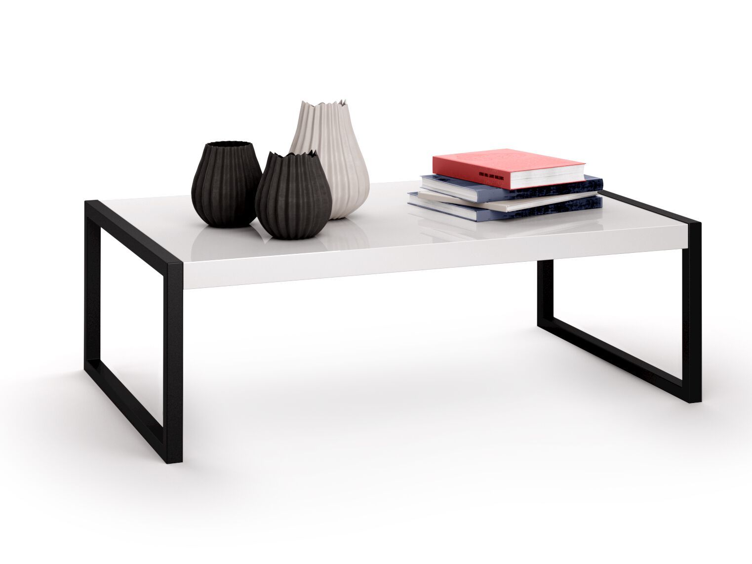 Низкий прямоугольный журнальный столик из меламинированного стекла Mobili Fiver Luxury ARCH-00064079 - Вид №4