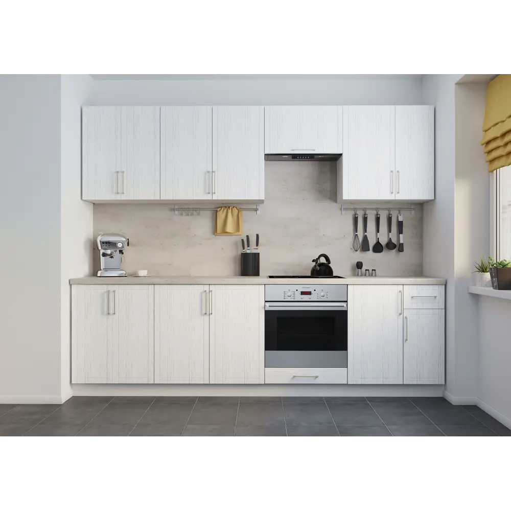 Напольный кухонный шкаф DELINIA Агидель белый 60 см 86586494 STLM-0883116 - Вид №7