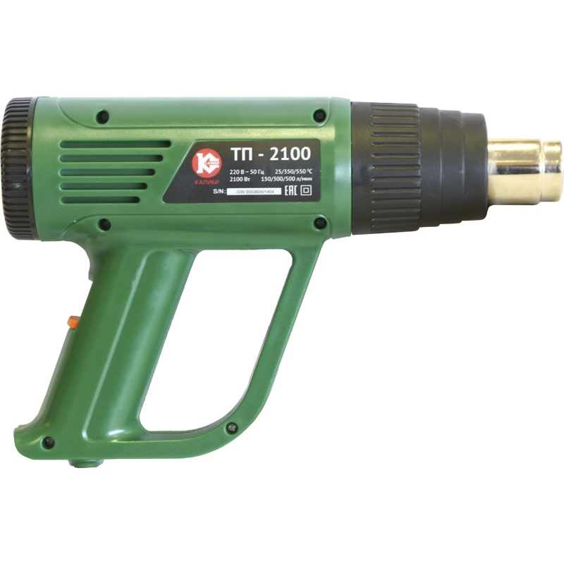 36309 Калибр Электрический теплопистолет ТП-2100  - Вид №2