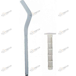 Кронштейн для радиаторов анкерный ROMMER 7х180мм с дюбелем К6718Ф