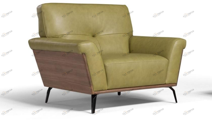 Max Divani Кожаное кресло с подлокотниками Noa sun-id-1419895