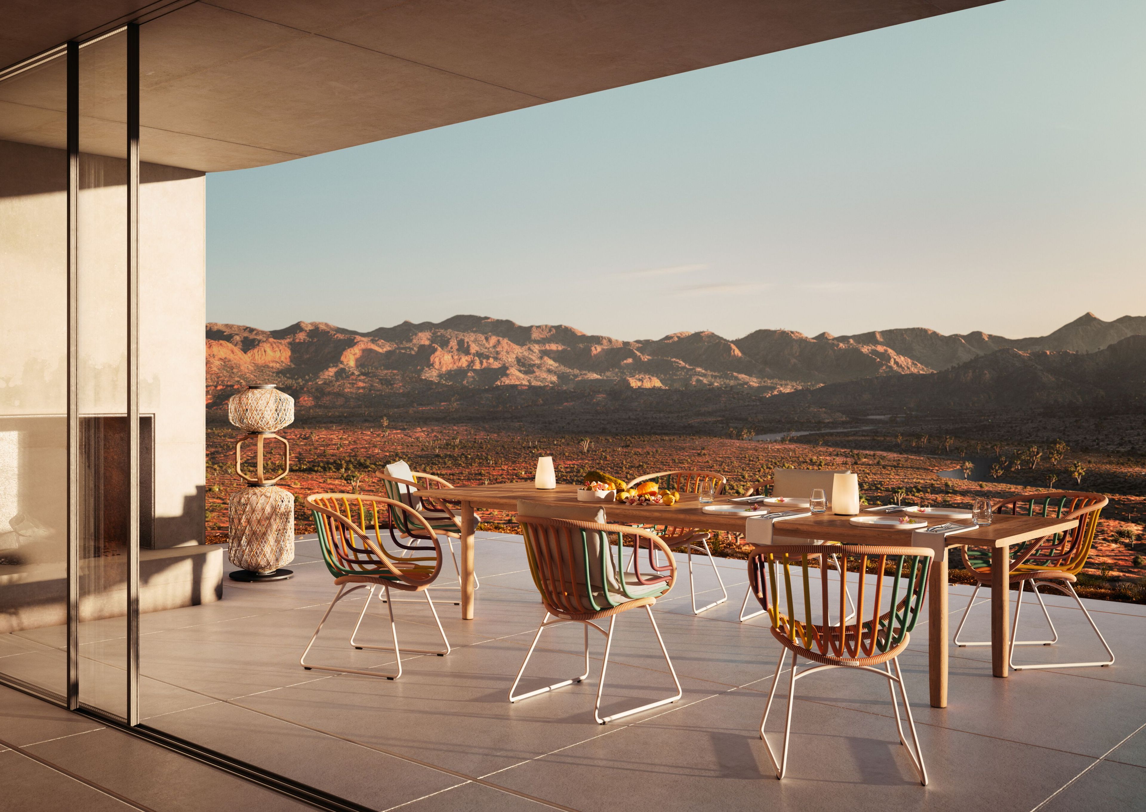 Ткань сани сад стул DEDON KIDA ARCH-00122831 - Вид №17