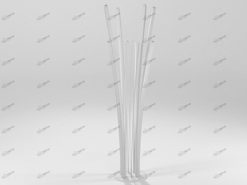 Barel Вешалка для одежды с кованными вручную элементами из цельного железа sun-id-1436200