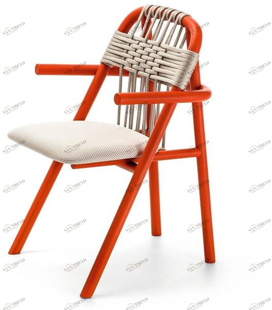 Very Wood Деревянный стул для ресторана с подлокотниками Unam sun-id-1505367