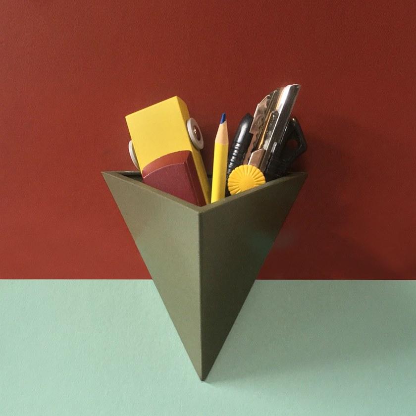 Groovy Magnets Настенная ваза из экологического пластика sun-id-1471415 - Вид №4