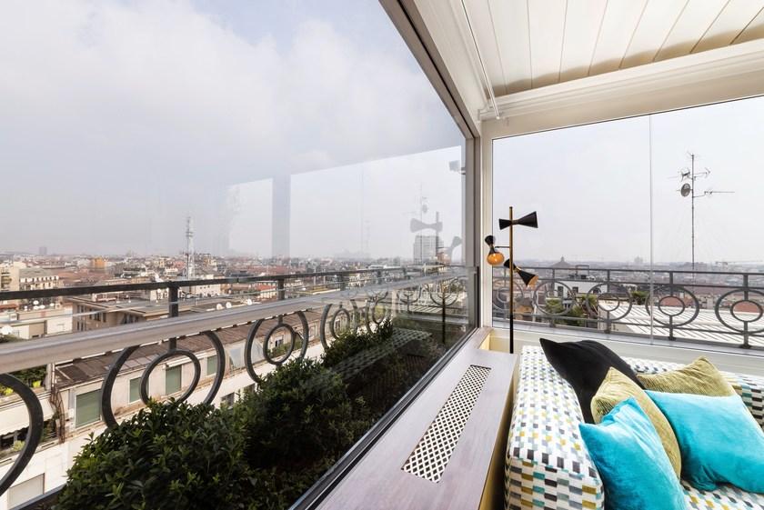 GM MORANDO Выдвижное выдвижное алюминиевое окно гильотины Bellavista system plus sun-id-1452208 - Вид №3