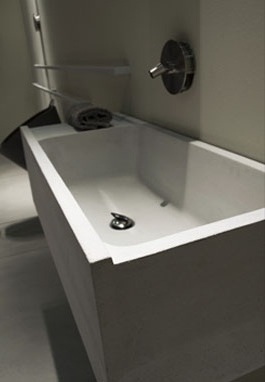 6443 Подвесная раковина настенная овальная Moab80  белая  - Вид №4