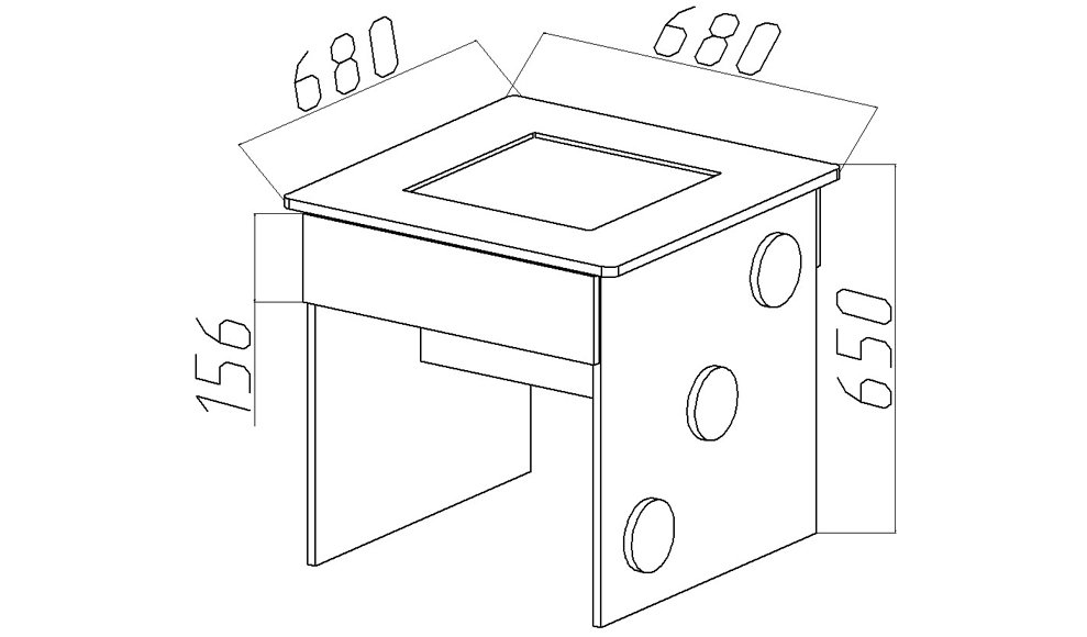 Детский игровой стол с площадкой "Лего" МАНДАРИН ЛЕГОЛЕНД 179557 Белый Santreyd  - Вид №4