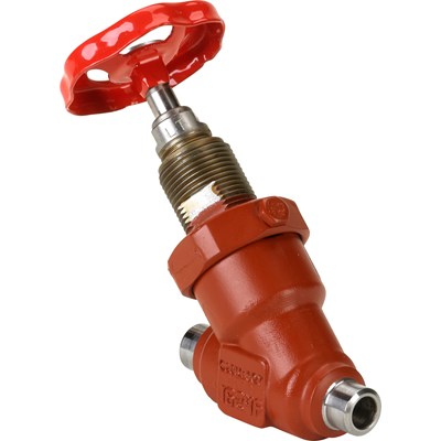 Danfoss SVA-S — запорные клапаны со стандартным штоком SVA-S 6 A STR H-WHEEL Запорный клапан 148B5030 