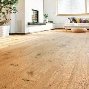 Паркетная доска Haro 4000 Series Top connect Саваж ретро Дуб Кантри с брашью (Текстурированная) 2200х180 мм.