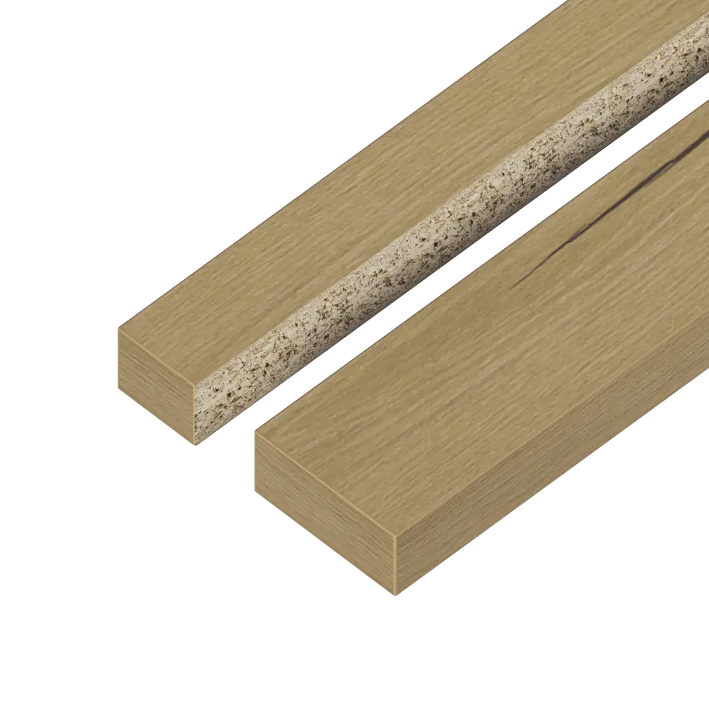 Фальшпанель для кухонного шкафа Верея 4x77-40 см KONSENSA ЛДСП цвет коричнево-золотистый STLM-2113179 - Вид №1