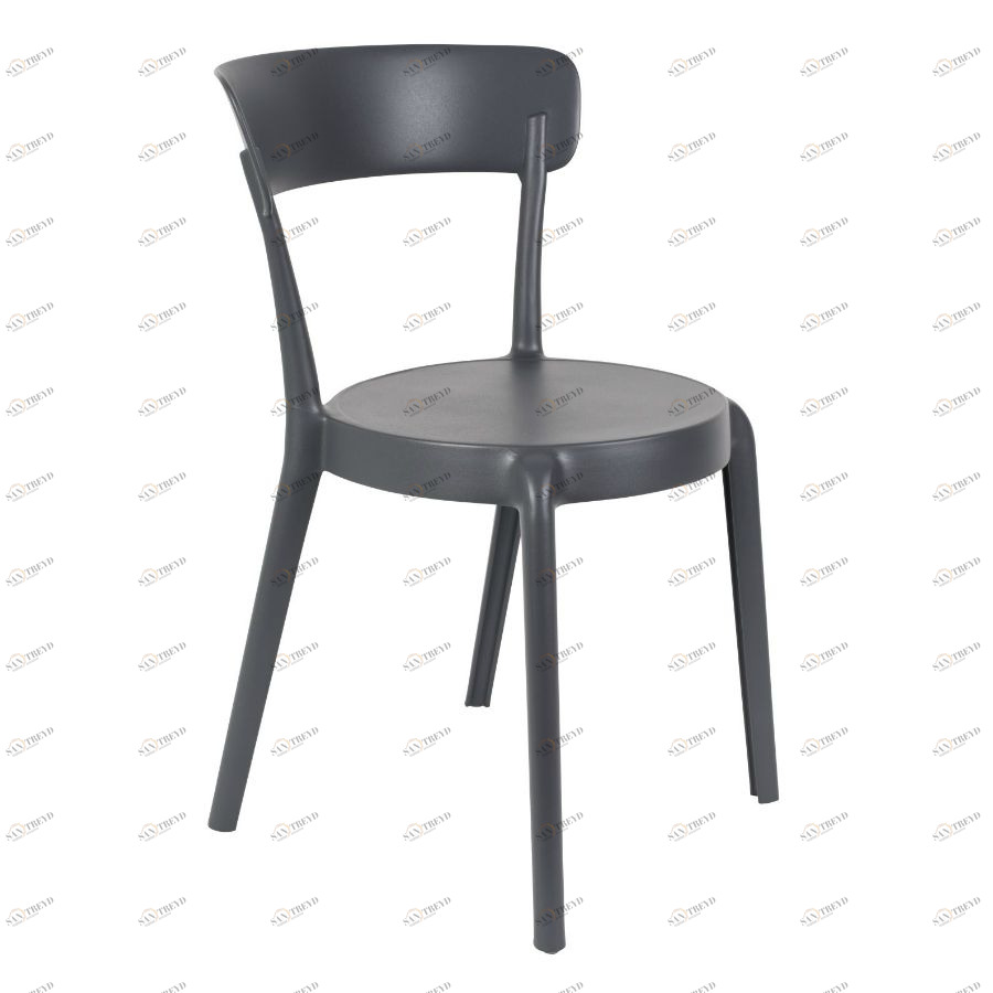 Стул Hoppe, темно-серый White Label Living 1100355