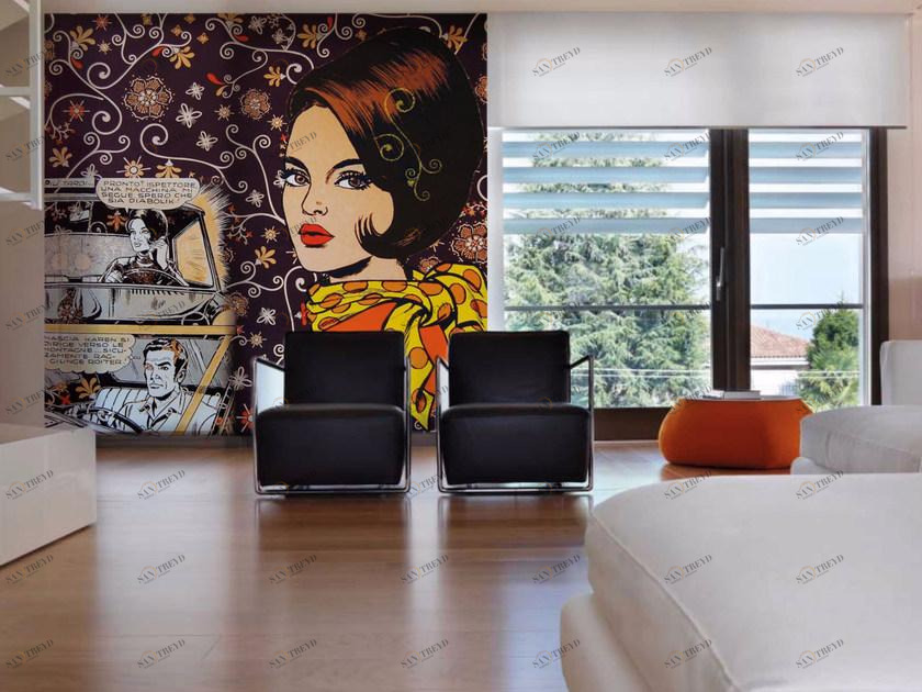 Inkiostro Bianco Поп-арт обои Collection 2014 sun-id-1450968