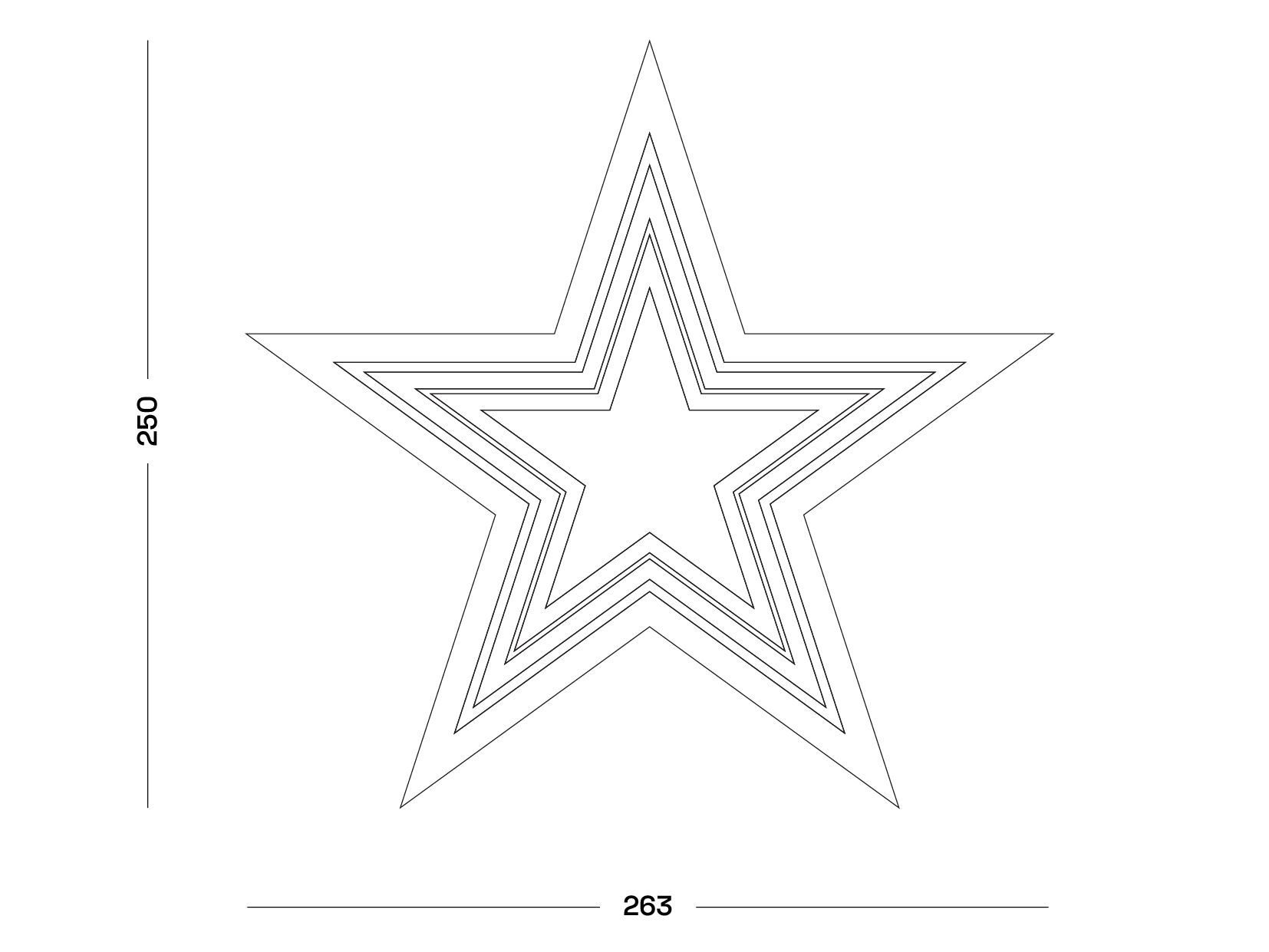 Шерстяной ковер ручной работы Poltronova Stella Stellina ARCH-00105957 - Вид №4