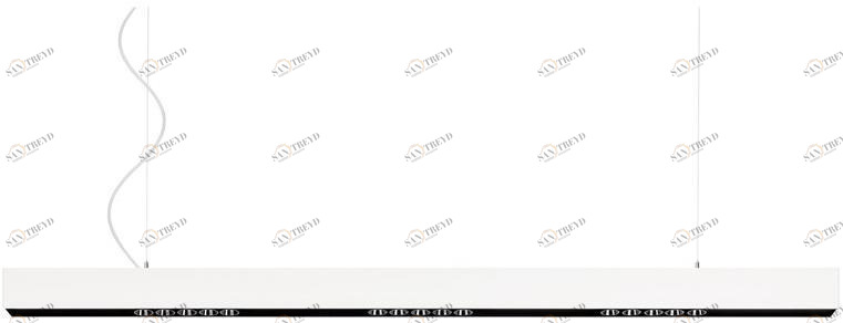 Arkoslight Алюминиевый подвесной светильник прямого света в современном стиле Black foster suspension sun-id-1465907