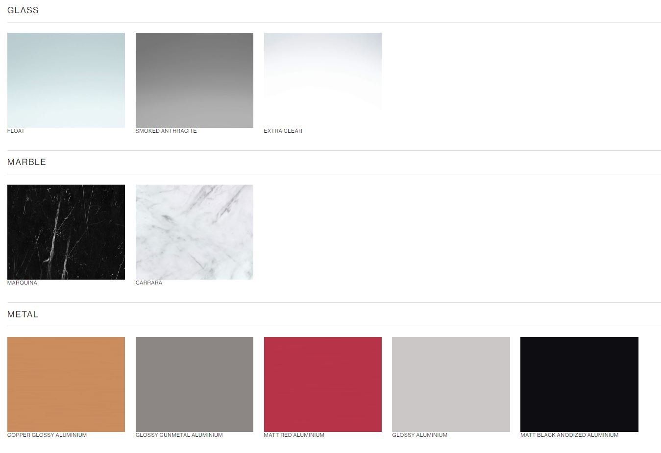 Прямоугольный стол из металла и мрамора CASSINA дож ARCH-00086418 - Вид №9
