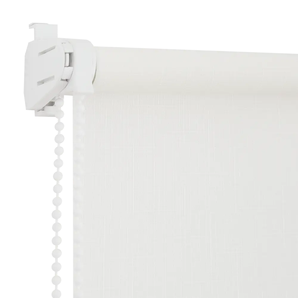 Штора рулонная Inspire Шантунг 100x160 см белая 16734375 STLM-2189687 - Вид №1