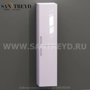 MDC054 Высокий шкаф с двумя створками 160 см фиолетовый Globo 4ALL Италия