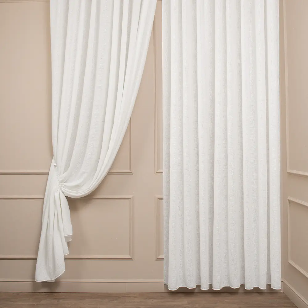 Тюль 1 п/м сетка Loom 300 см 240 г/м² цвет белый TEX REPUBLIC STLM-2126227