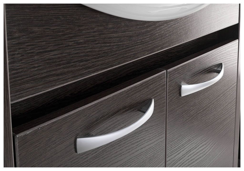 Тумба с раковиной Aquanet Донна 60 венге (2 дверцы) 0016894100168863 - Вид №8