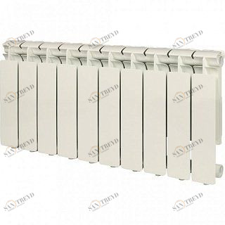 Радиатор STOUT Bravo алюминиевый, 10 секций, высота 350 мм SRA0110035010