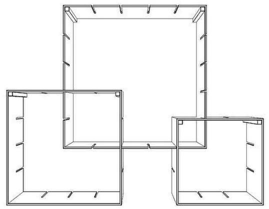 Müller Small Living Модульный книжный шкаф  Kx200-312  - Вид №10