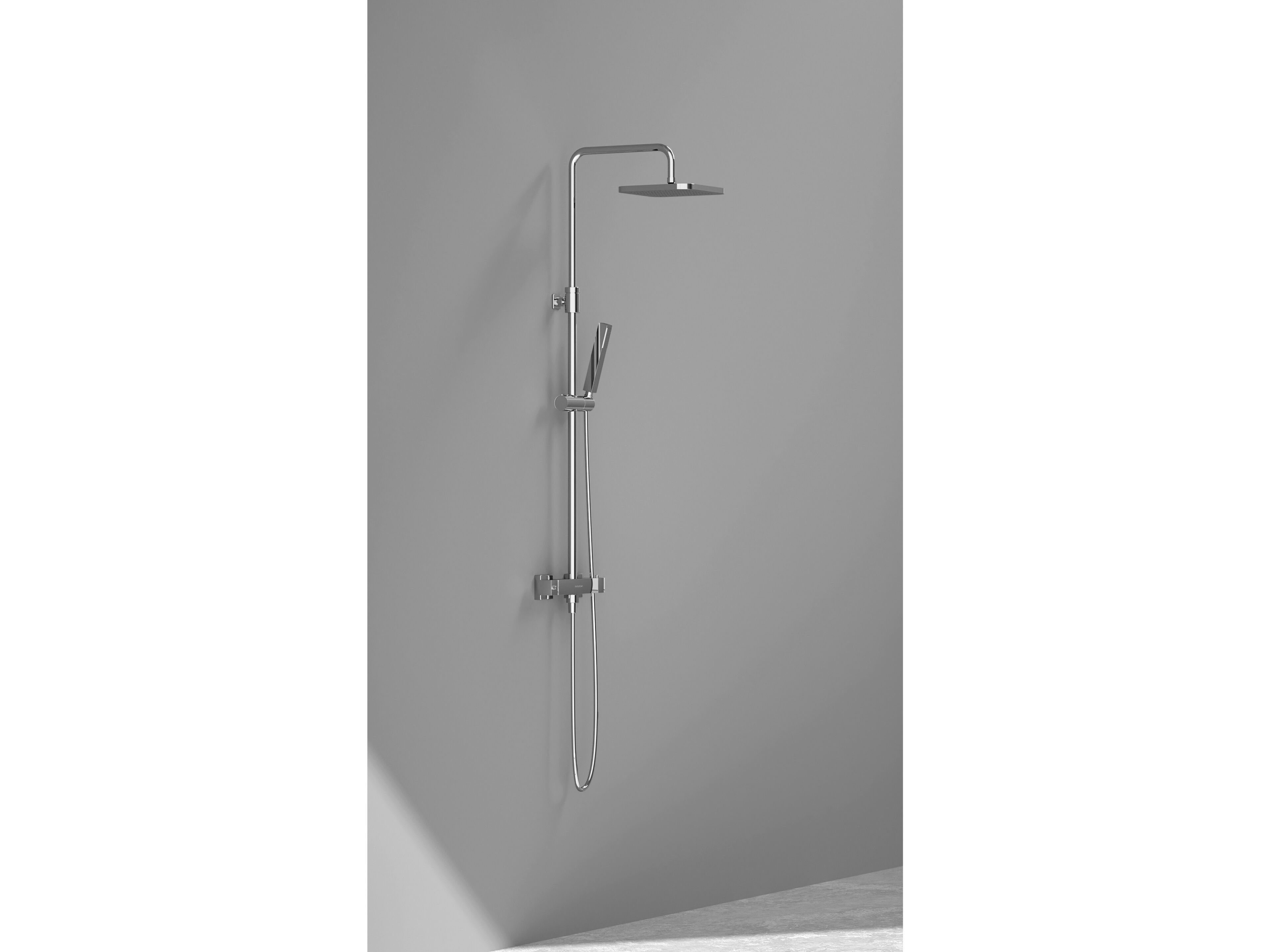 Настенная термостатическая душевая колонна с ручным душем GUGLIELMI RUBINETTERIE BD31310 ARCH-00081706 - Вид №1