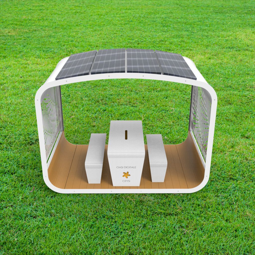 Умная беседка для общественных мест CITYSì OASI DIGITALE ARCH-00094101 - Вид №2