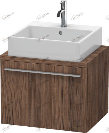 XL540002121 X-Large Тумбочка для компактной консоли Орех темный декор Duravit