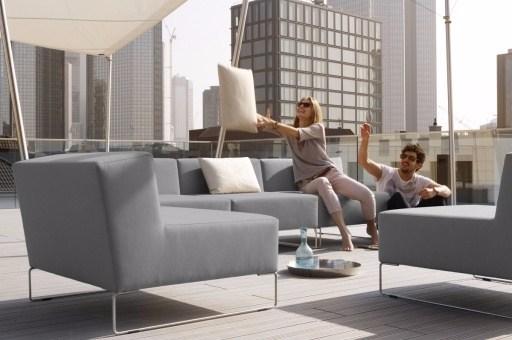 April Furniture Садовое кресло на санках из ткани Jam sun-id-1480592 - Вид №4