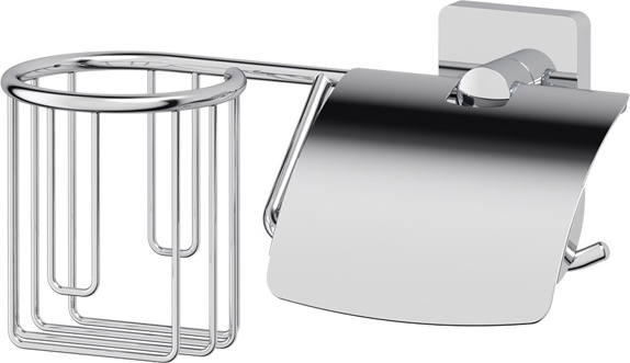 AVA 068 Держатель освежителя воздуха и туалетной бумаги с крышкой ELLUX Avantgarde