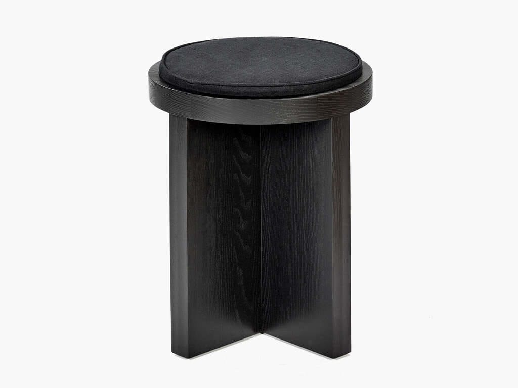 Деревянный стул с мягким сиденьем Serax Furniture by Ann Demeulemeester ARCH-00121898